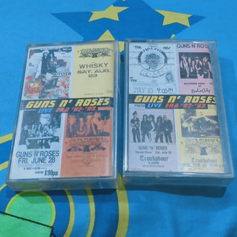 kaset pita guns n roses - live era