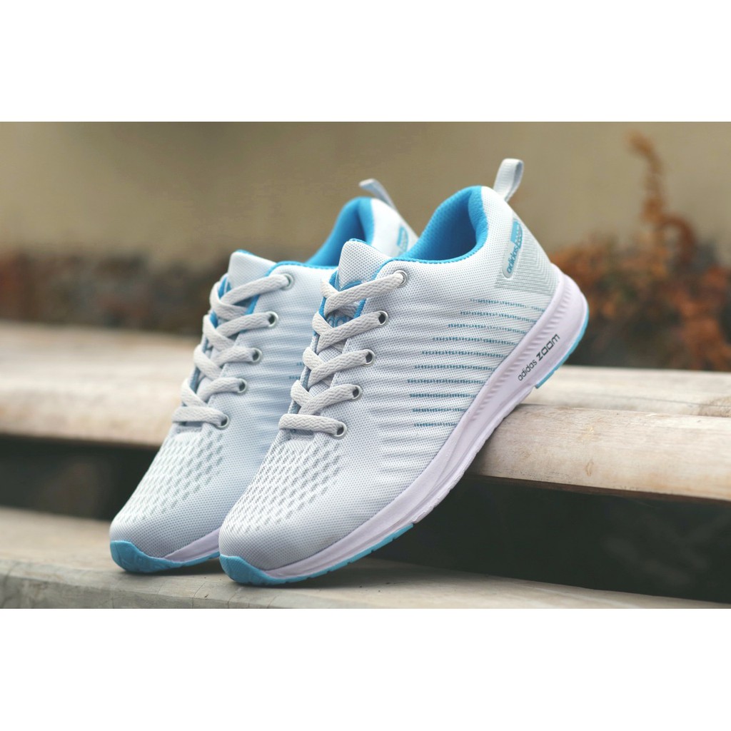 SEPATU ADIDAS RUNNING WANITA WOMAN SEPATU SNEAKERS LARI OLAHRAGA SENAM JOGGING PREMIUM