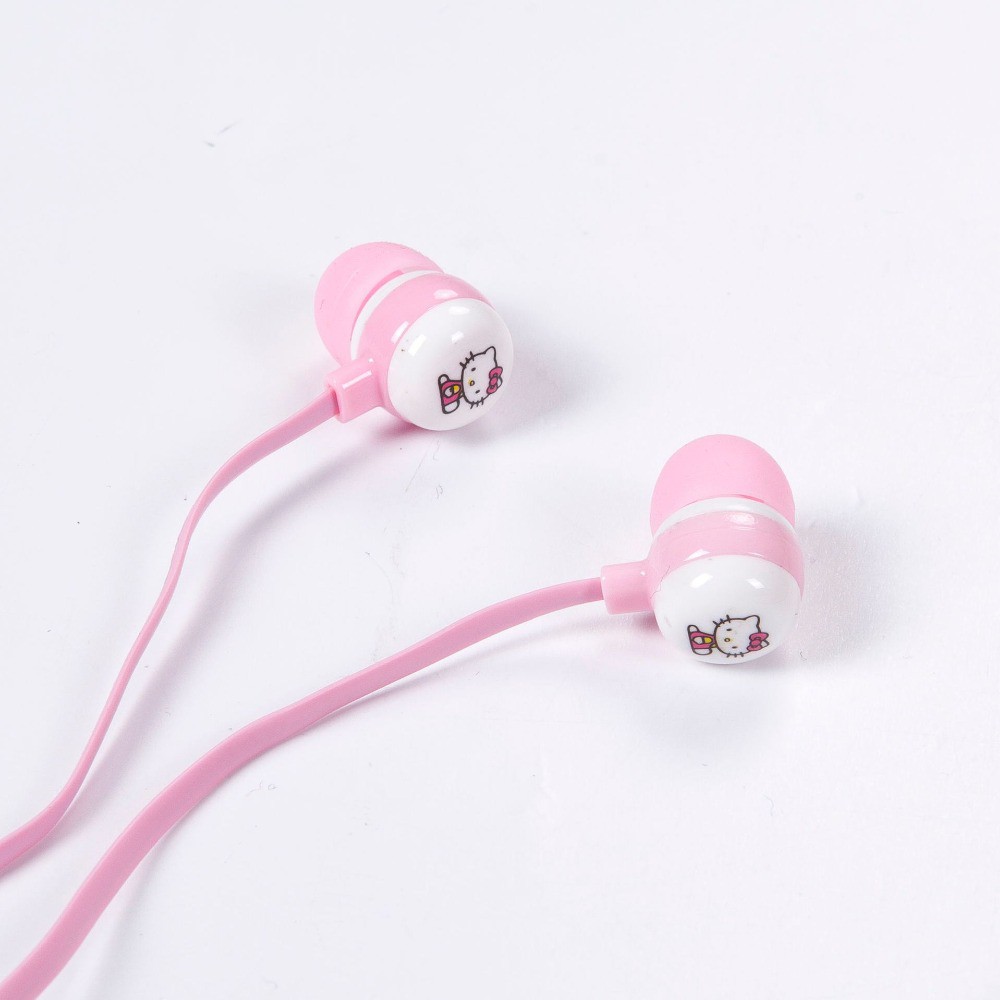 Earphone Microphone Hello Kitty Mic Music Player
