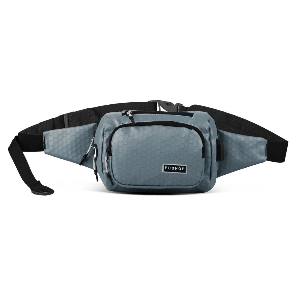 Waistbag Waterproof Usb PUSHOP AUTHENTIC Orion
