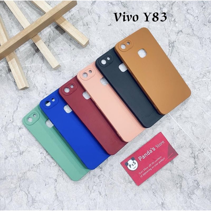 Softcase Pro Camera Vivo Y83 Candy Case Full Color 3D Silikon TPU