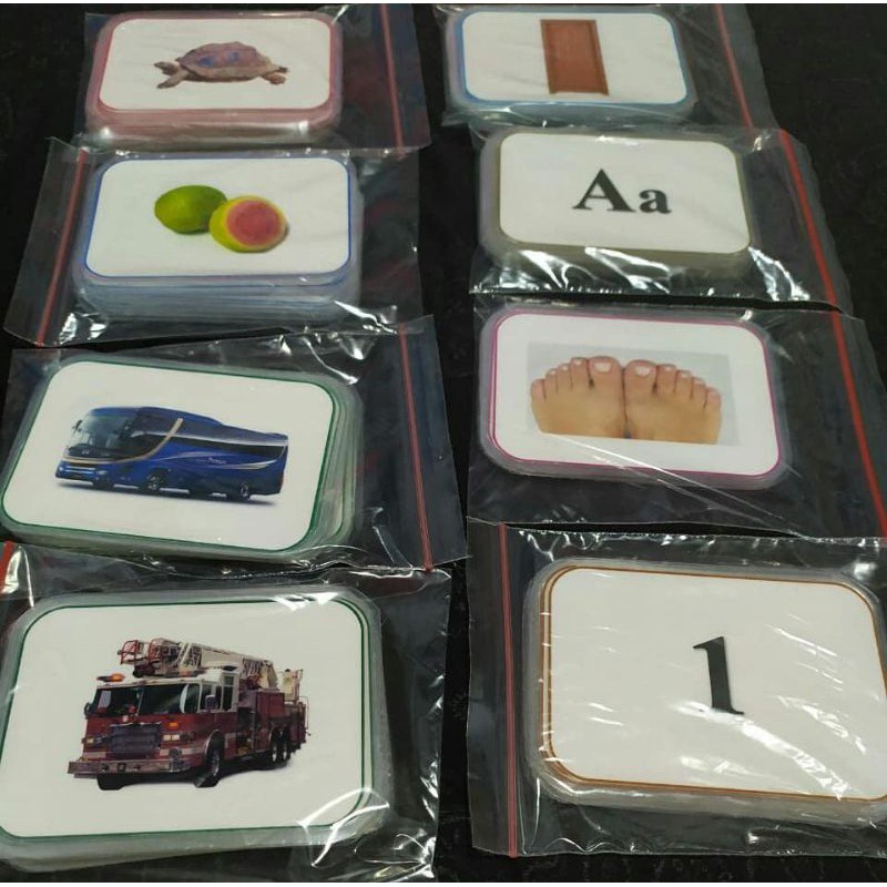 

flash card laminating