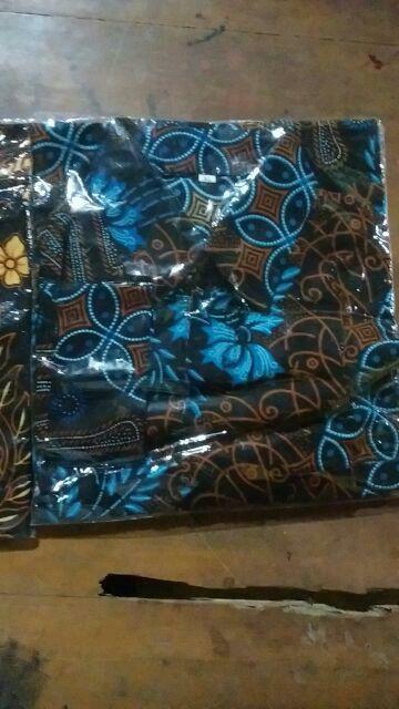 Nayshi Batik Hrb026 Grosir Sarimbit Couple Batik Motif Sogan Sekar Kenongo Batik Seragam Risna Batik