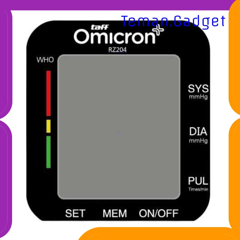 TG-FE305 TAFFOMICRON PENGUKUR TEKANAN DARAH SPHYGMOMANOMETER VOICE - RZ204