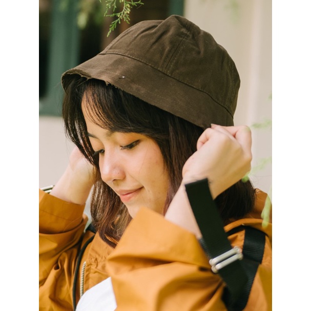 Myrubylicious BILLIE RAW BUCKET HAT