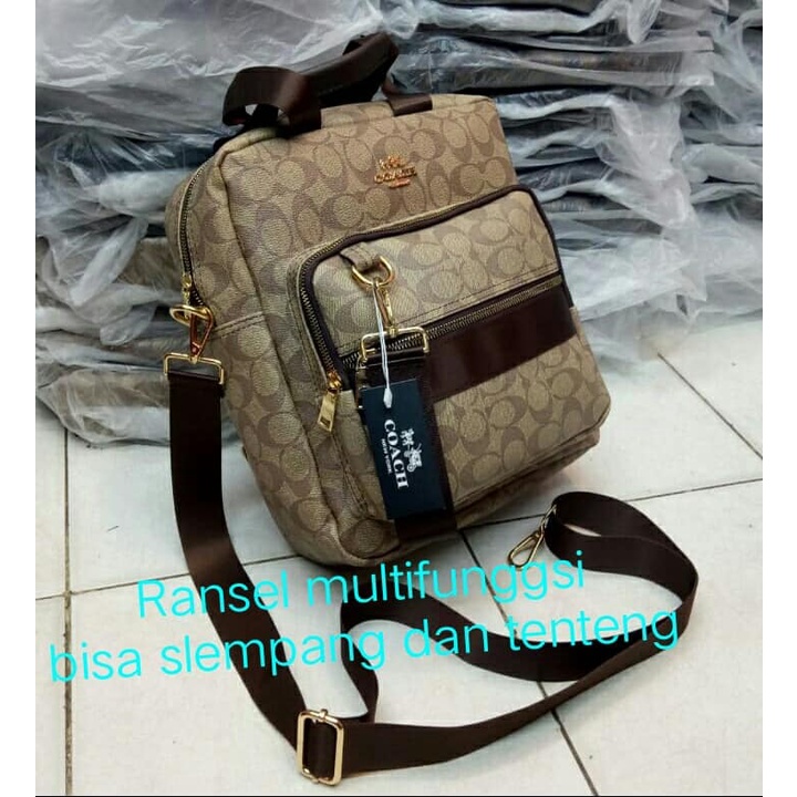 ransel wanita coach full embos super