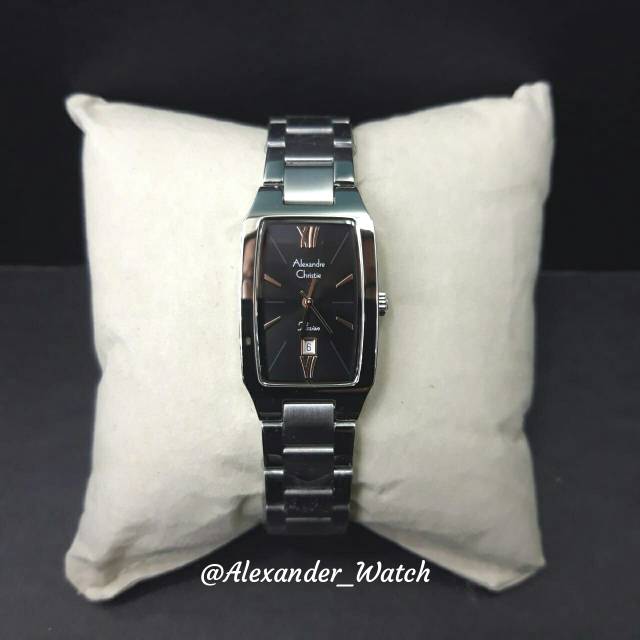 Jam Tangan Wanita Original Alexandre christie ac 2455 Display black cantik by Alexander_watch