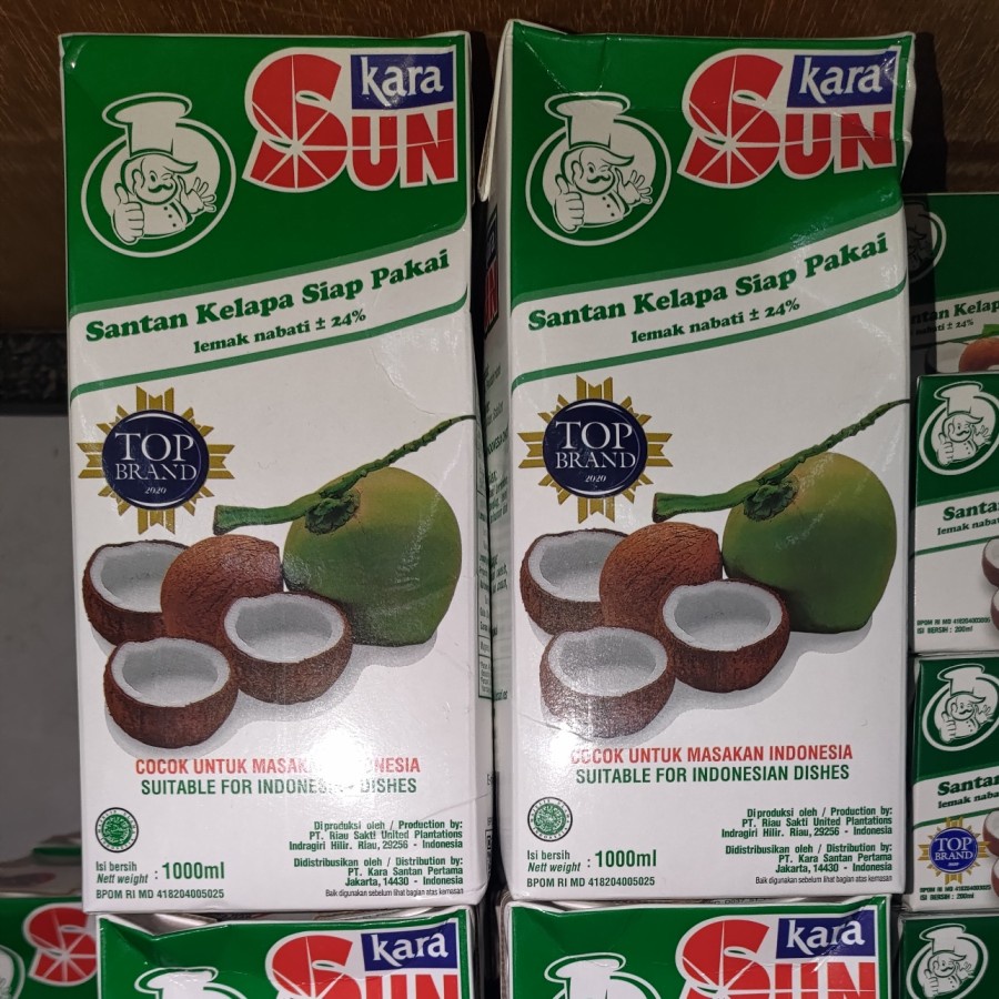 

Sun kara santan kelapa 1000 ml