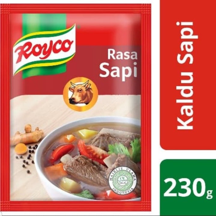 

ROYCO RASA SAPI KALDU bumbu pelezat 220g