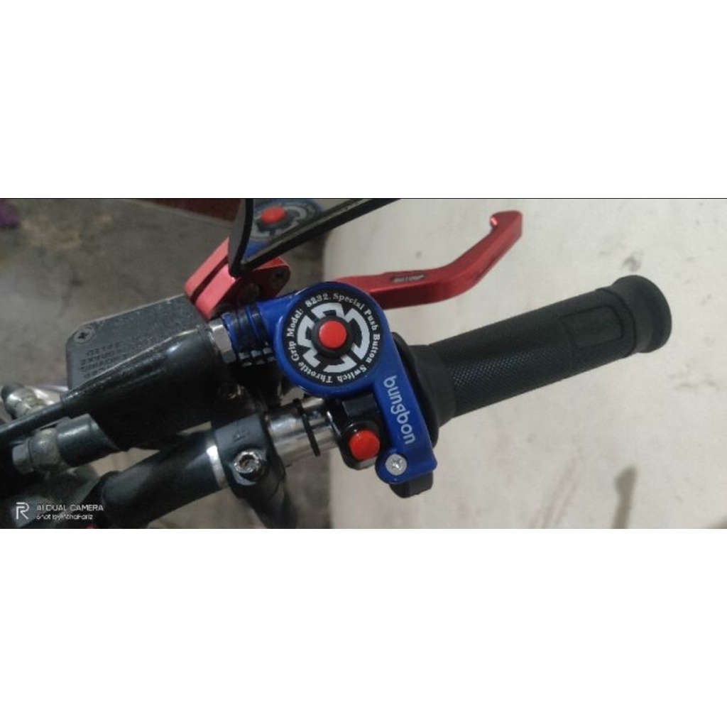 gas spontan bungbon cocok untuk karbu pe 24 26 28 /Hitam