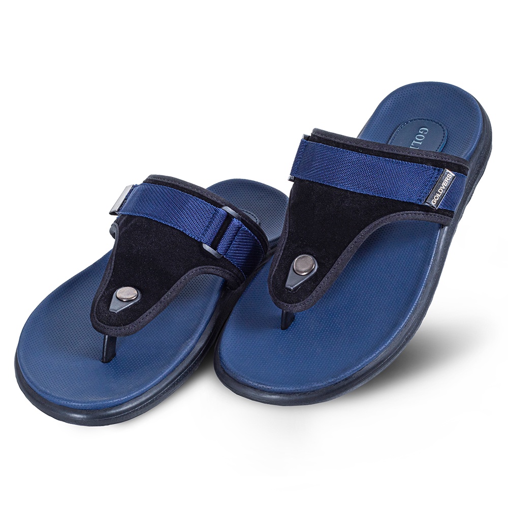 Sandal Pria Original Goldvers Kualitas Premium Import Sendal Santai Kasual Unisex Terbaru - Goldies