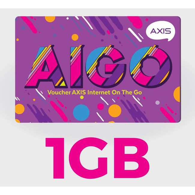 Voucher Axis Aigo 1Gb Kode 1165