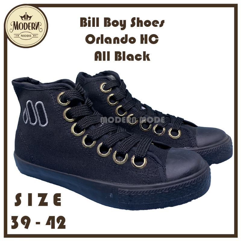 Sepatu Sneakers Pria Billboy Orlando HC │Sepatu Sekolah Sepatu Canvas Casual Shoes