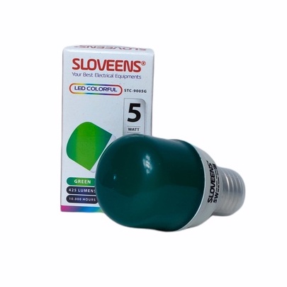 Sloveens LED Colorfull Lampu LED Warna 5 Watt