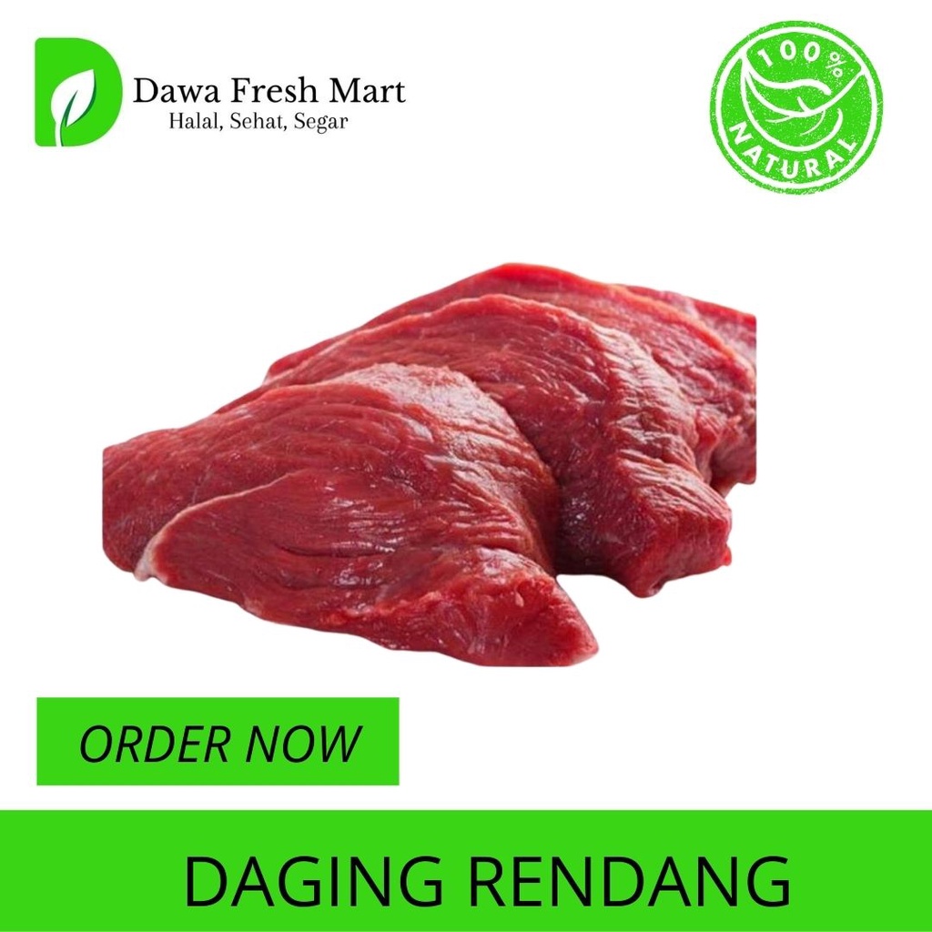 

Daging Rendang/Empal/Semur Dawa FreshMart 500 Gram PREMIUM