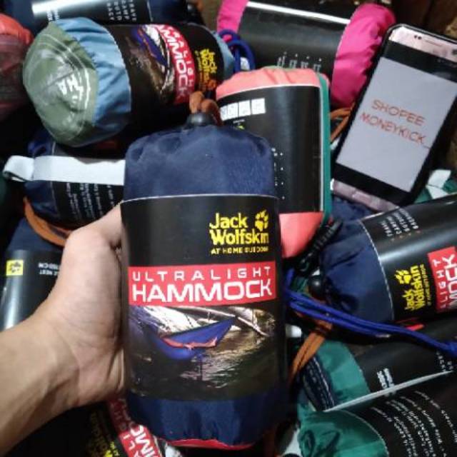 Hammock Outdoor Ultralight 300x150 Cm / Hammok 240x150 Cm / Hamok Camping / Ayunan Pantai Ayunan Gunung