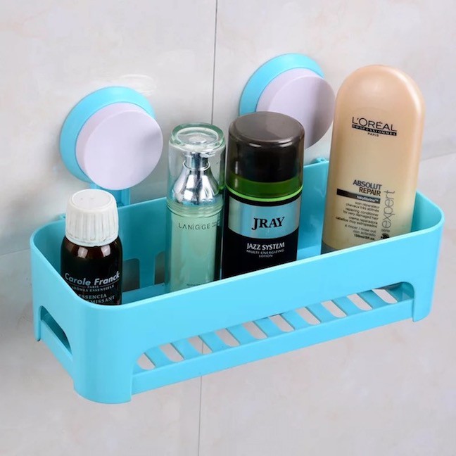 rak sabun dan shampo / bathroom shelves / rak gantung serbaguna