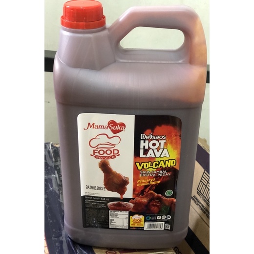 

Mamasuka Volcano 6.2kg saos Jerygen
