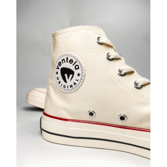 Sepatu Ventela 70s Cream High &amp; Low Original 100%