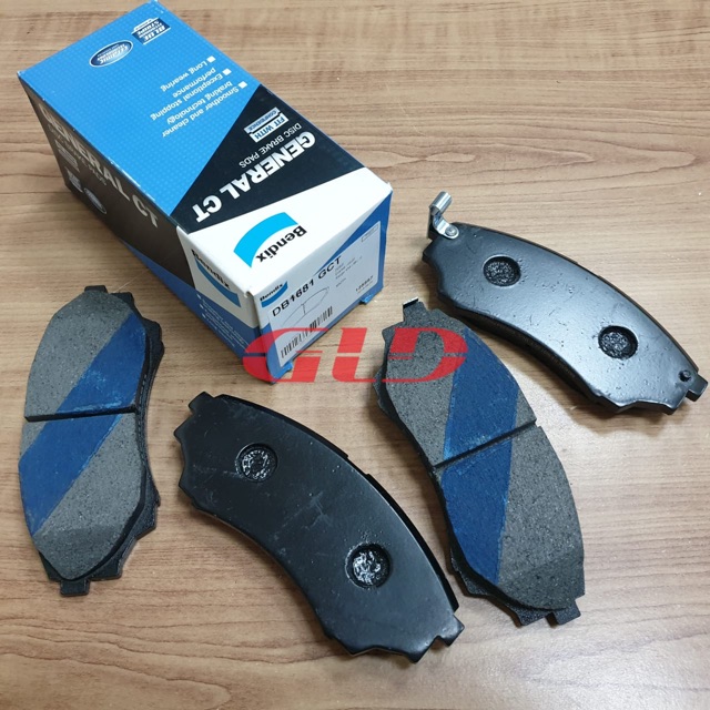 BRAKE PAD - KAMPAS REM DEPAN FORD RANGER / FORD EVEREST BENDIX DB1681 GCT