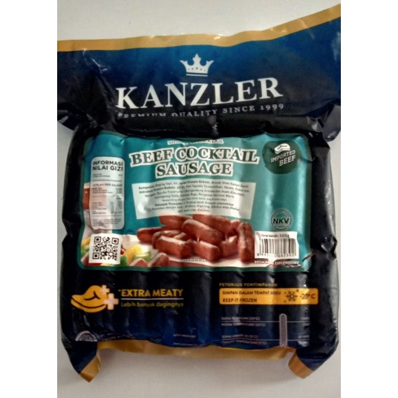 

KANZLER Sosis Beef Cocktail 500 gr