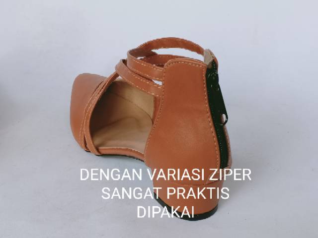 EMYE BPP01 - Sepatu Gladiator Heels 3cm Murah Elegan Wanita terbaru