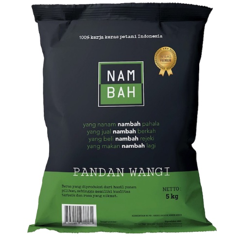 

NAMBAH Wangi Kemasan 5 Kg