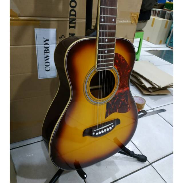 Gitar Akustik Yamaha Sunburst Ukuran 3/4 Senar String Trusrod Murah Jakarta