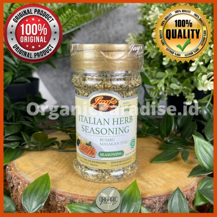 

Jay's Italian Herb Seasoning 40 gr / Jay's Bumbu Rempah Italia