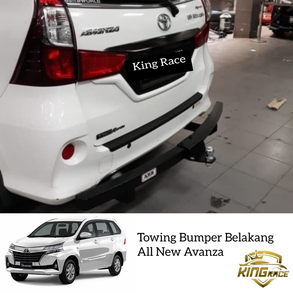 Towing Bar Besi Belakang Bumper ARB Mobil Toyota All New Avanza Xenia 2018 2020 2021 Panjang Full