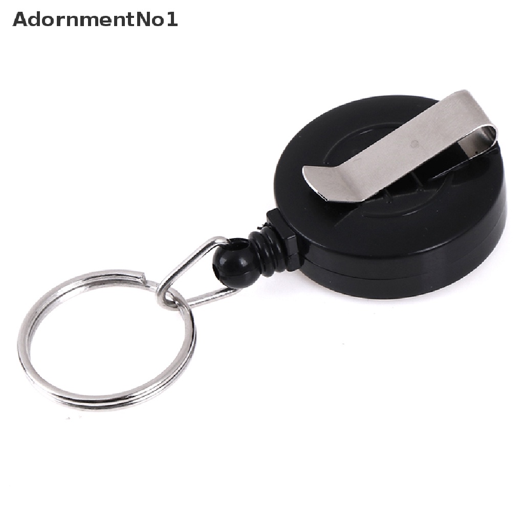 (AdornmentNo1) Klip Holder Kartu Nama / Identitas / Perawat Heavy Duty Retractable