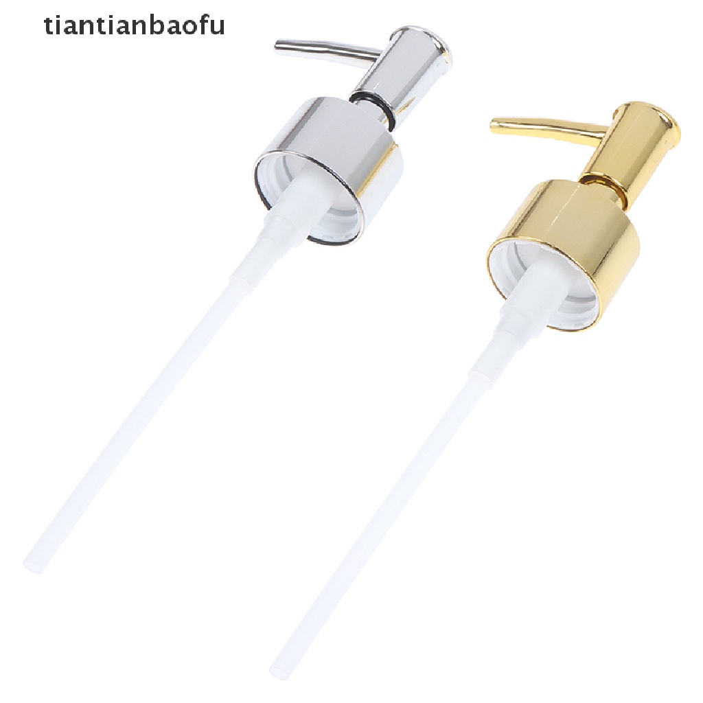 [tiantianbaofu] Metal DIY Soap Pump Liquid Lotion Dispenser Replacement Head 28 Thread Pump Cap Boutique