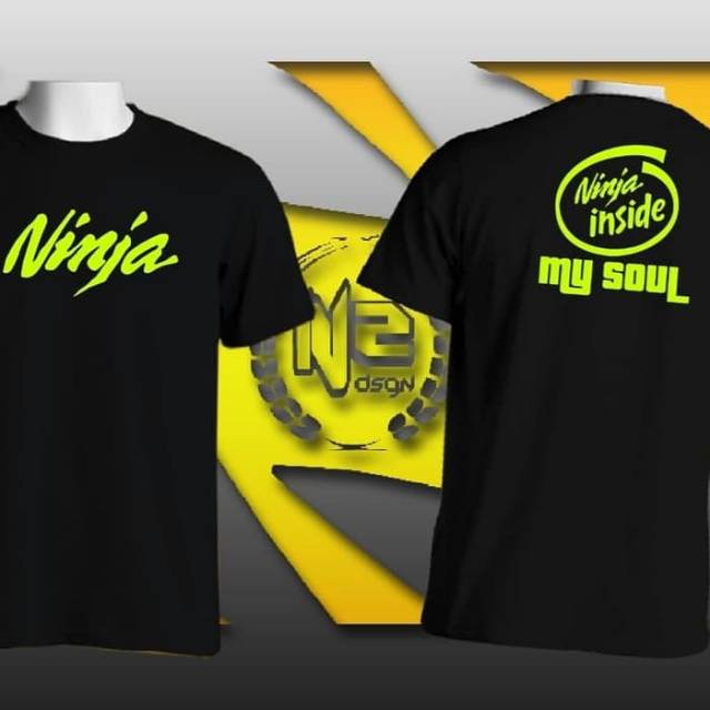 Kaos Kawasaki Ninja Intel