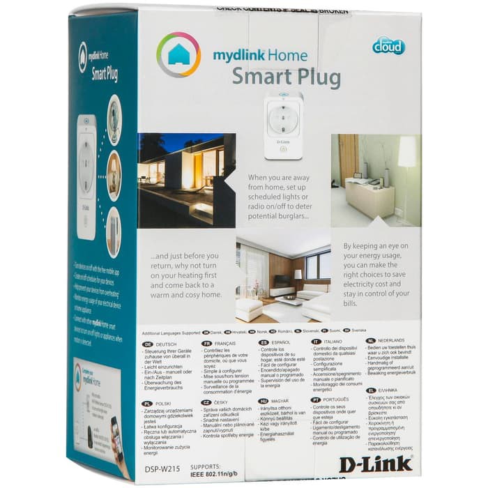 D-Link DSP-W215 WiFi Smart Plug Wireless N-150