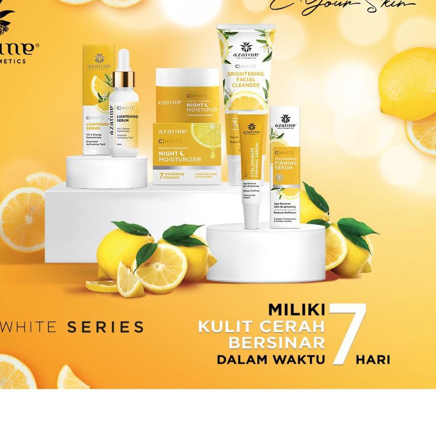 ☏ Azarine C White Paket Wajah Whitening/ Anti Flek/ORIGINAL ✥