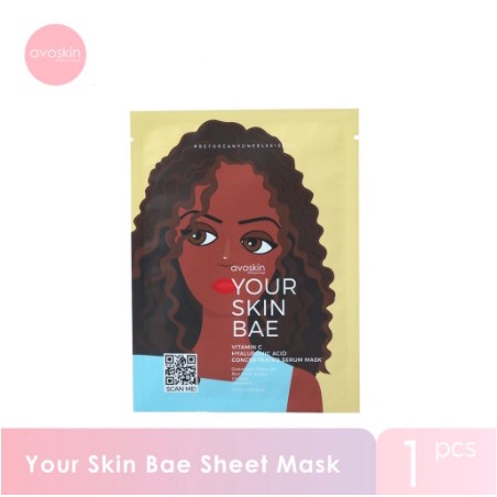 ★ BB ★ AVOSKIN Your Skin Bae Concentrated Serum Mask -  Sheet Mask - Tisue Masker - Masker Wajah - 1 Sheet