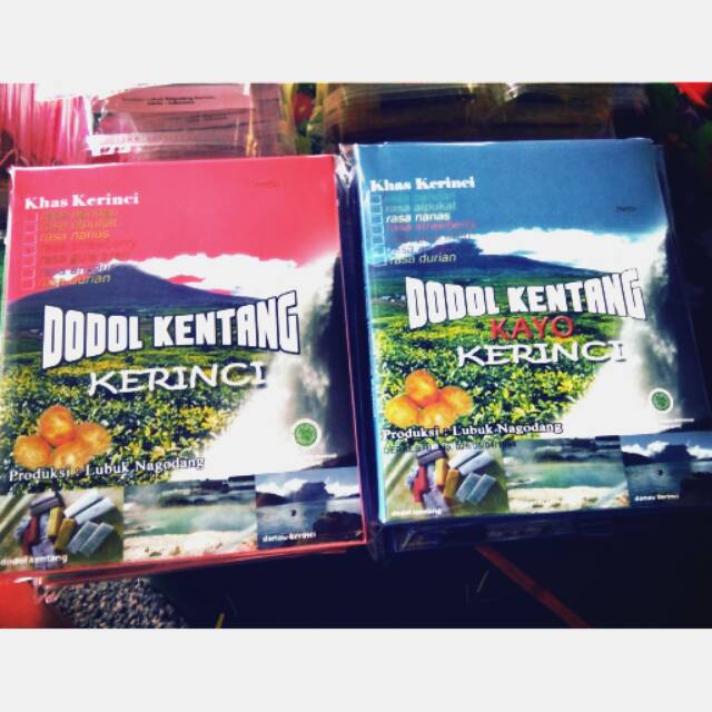 

DODOL KENTANG ASLI KERINCI / PUTRI PANCURAN TUJUH / OLEH-OLEH khas kerinci