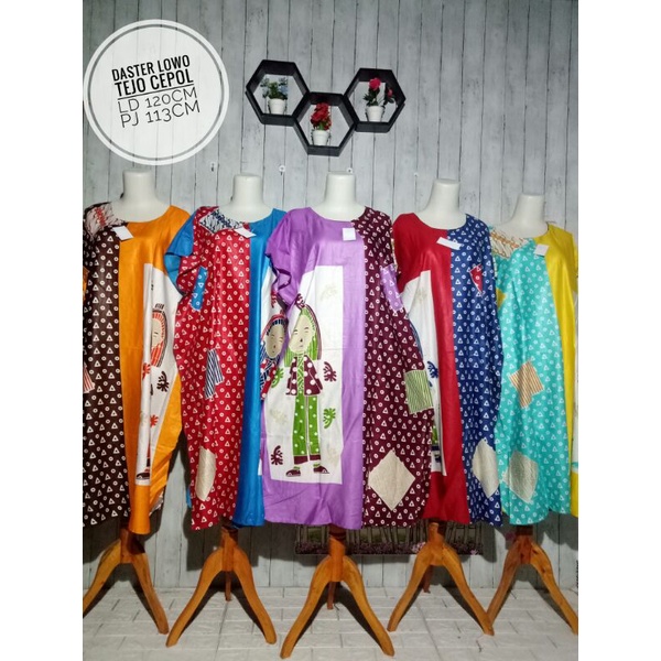 cuci gudang  obral daster lowo / daster kelelawar / daster jumbo viral butejo murah