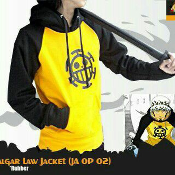 Jaket Sweater Anime One Piece Trafalgar Law Hoodie