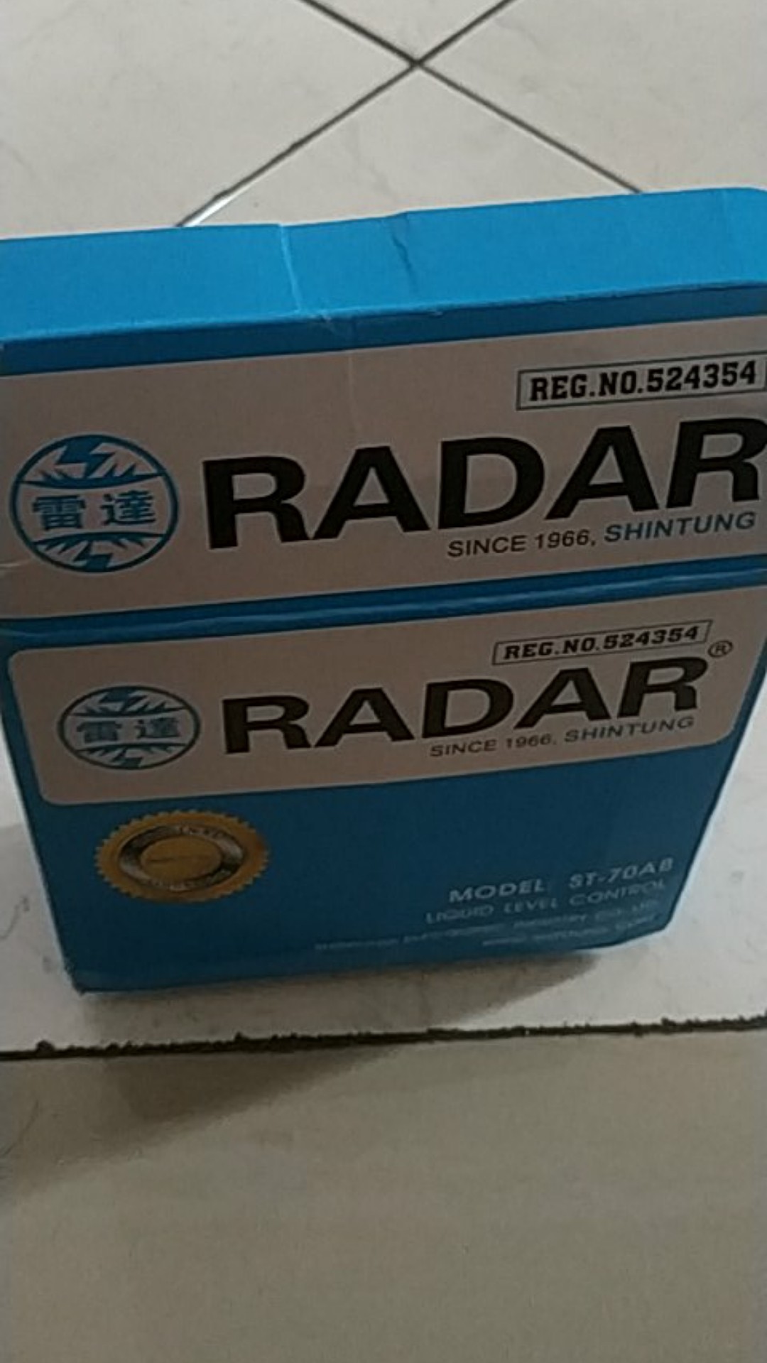 1 Set | Pelampung Air Radar St-70ab Biru / Toren Otomatis / New Clear St70ab