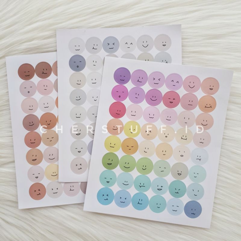 

sticker deco smiley face | CHERSTUFF.ID