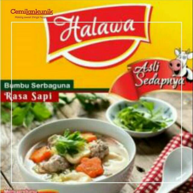 Halawa / penyedap rasa / bumbu serbaguna 12gr
