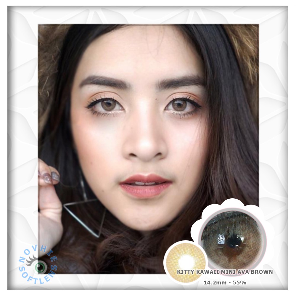 

SOFTLENS KITTY KAWAII MINI AVA BROWN