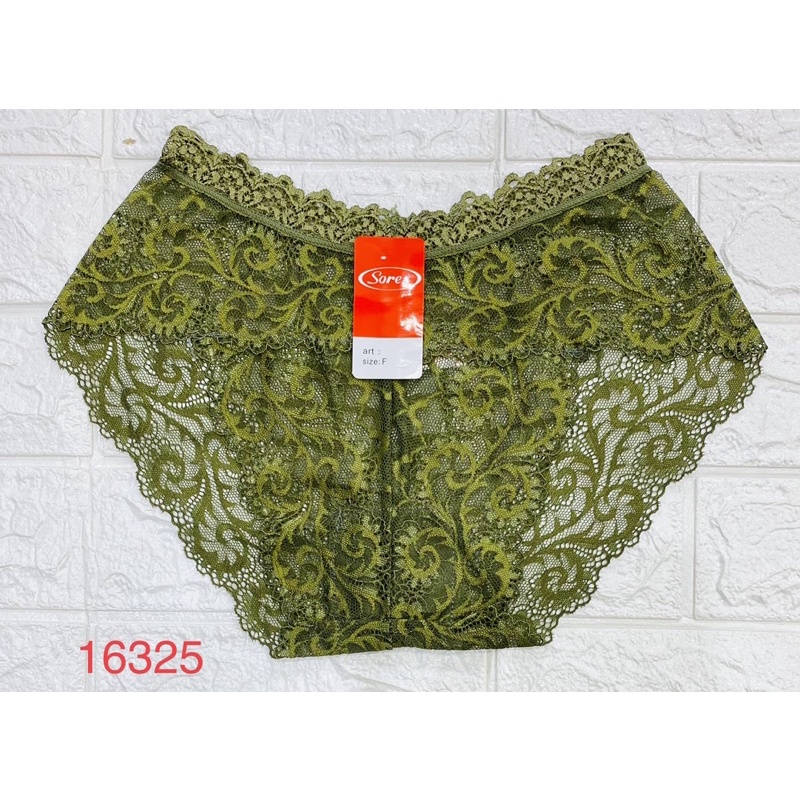 CD | Celana Dalam Wanita Semi Transparan SOREX 16325 Freesize