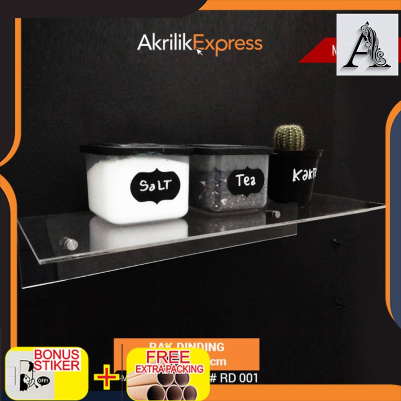 

Murah Rak akrilik / floating rack / rak / acrylic rack