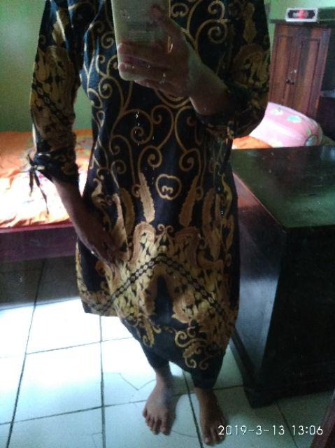 Tunik Batik Size M L Xl Xxl