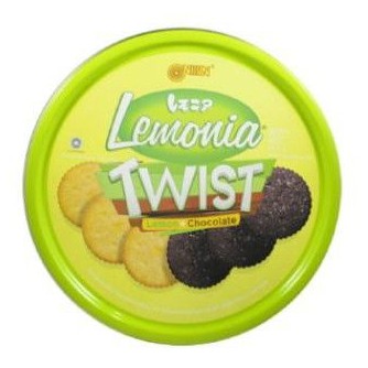 

Nissin Lemonia TWIST 2 in 1 biskuit LEMON + COKLAT 360gr.