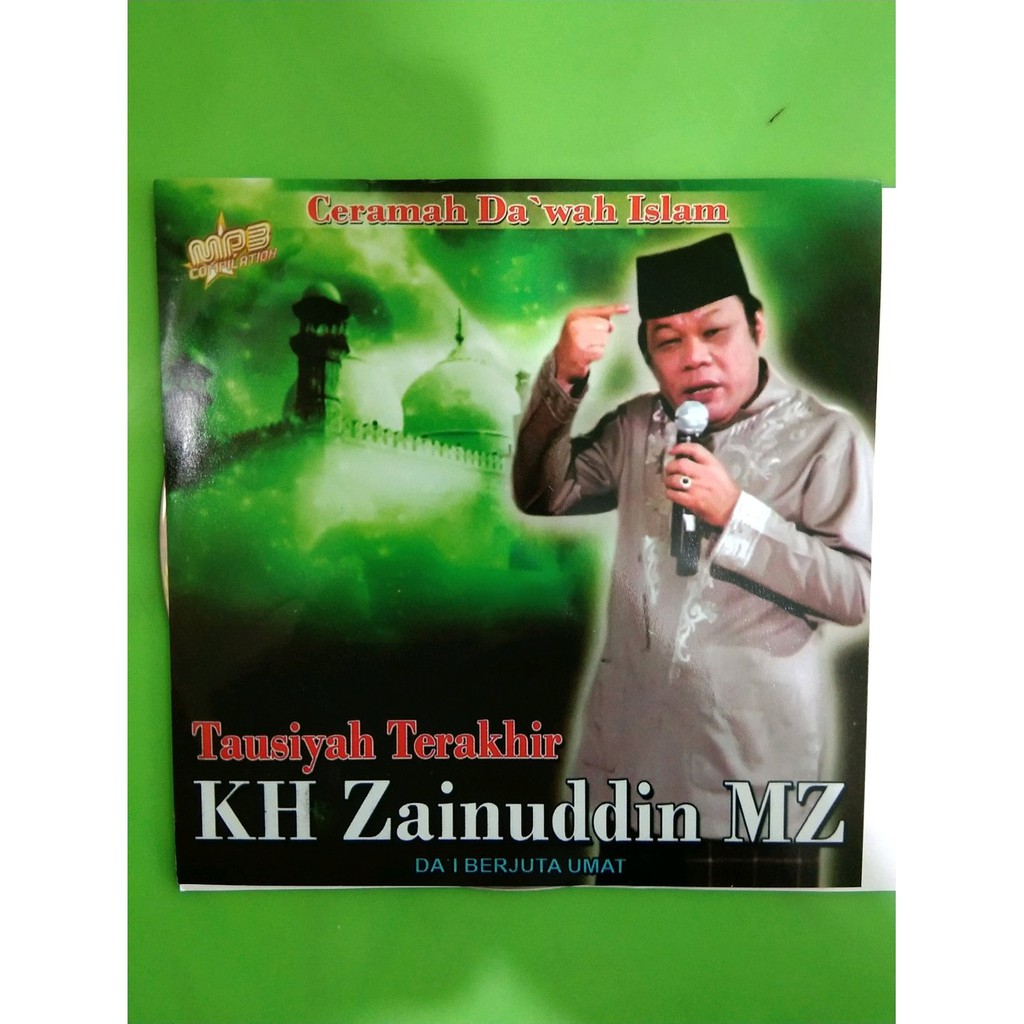 Promoo Mp3 Ceramah Dakwah Islam Tausiyah Agama Islam Kh Zainuddin Mz Shopee Indonesia