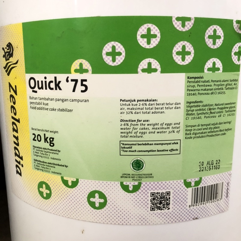 

sp quick 75 bungkusan