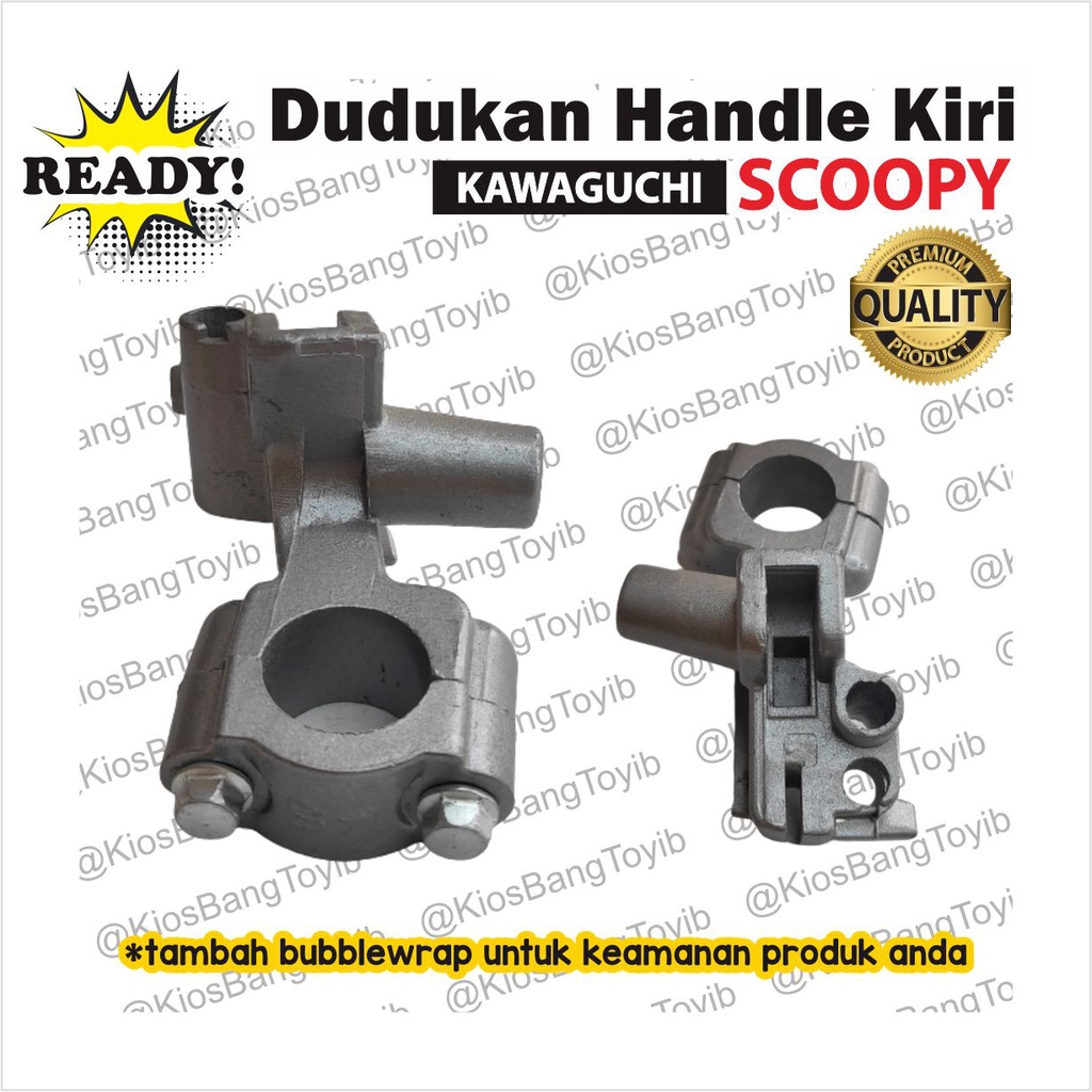 Dudukan Rumah Handle Handel Rem Kiri Honda Scoopy (KAWAGUCHI)